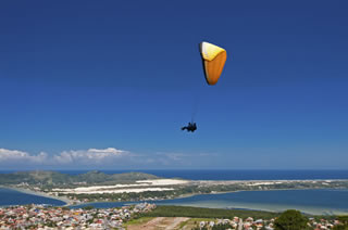 Vôo de Parapente - Lagoa da Conceição